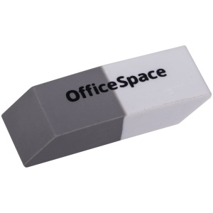 Ластик комбинированный скошенный 41*14*8мм уп40/1200 OfficeSpace