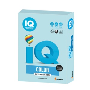 Бумага А4 80г IQ Color Pale голубой 500л уп5 