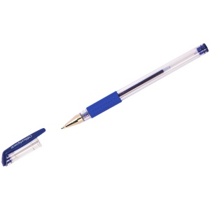 Ручка гелевая синяя 0,5мм OfficeSpace уп12